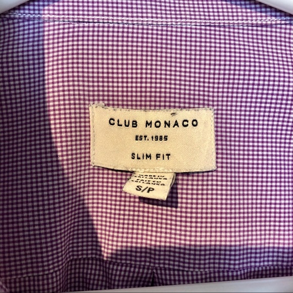 Club Monaco Slim Fit Dress Shirt - Picture 2 of 6